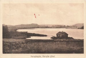 Vartoftasjön Vartofta Gård Sweden Lake House LNH Vintage Postcard 1910s
