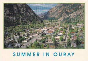 Summer In Ouray San Juan Mountains Colorado