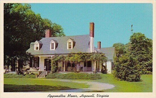 Appomattox Manor Hopewell  Virginia