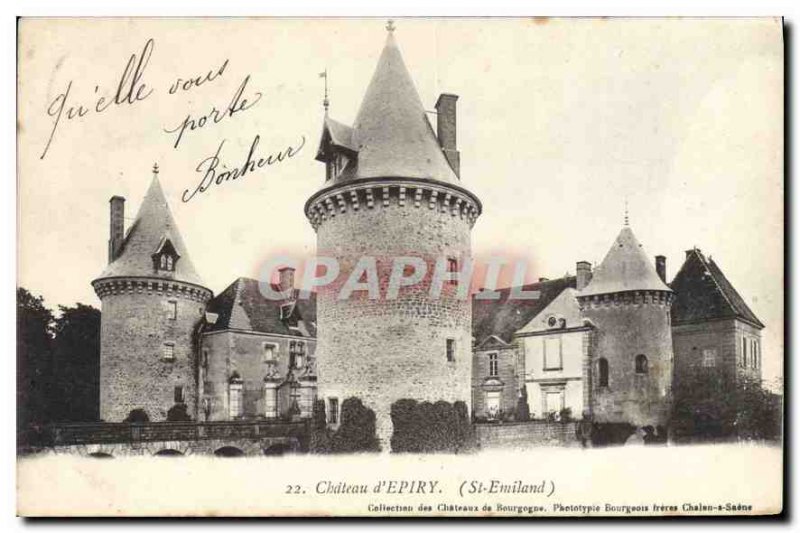 Postcard Old Castle of Epiry St Emiland