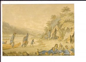 Micmac Encampment, Nova Scotia Museum, Halifax, Birchbark Canoe, Tipi