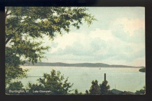 Burlington, Vermont/VT Postcard, Peaceful View Of Lake Champlain