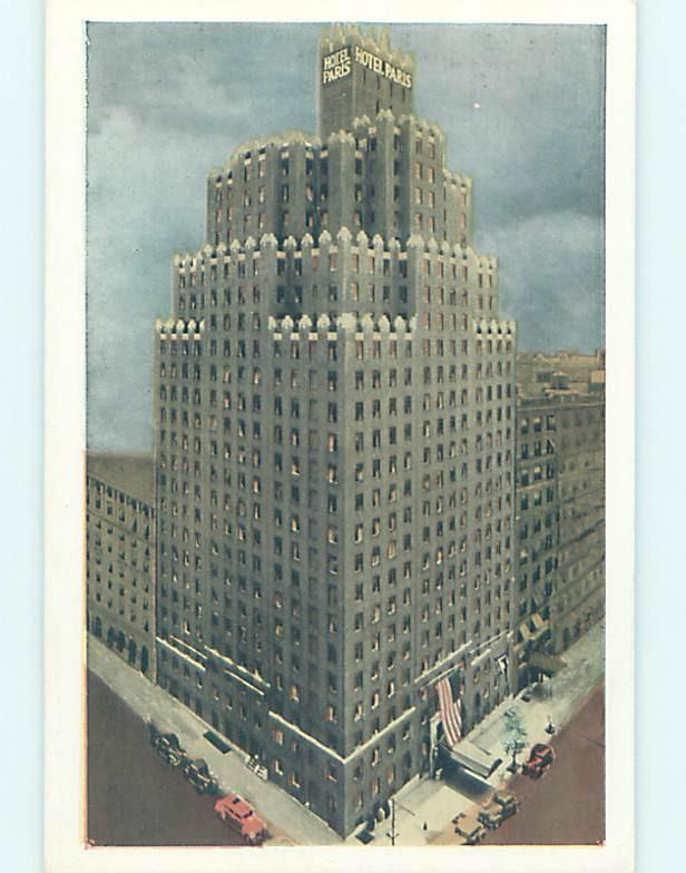 1940's PARIS HOTEL ON 97 STREET New York City NY H0548