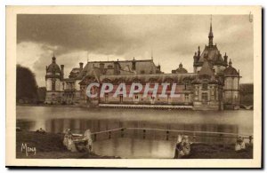Old Postcard The Small Island of Tables France Chateau de Chantilly Castles P...