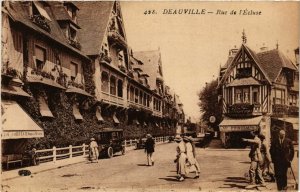 CPA DEAUVILLE Rue de l'Écluse (863245)