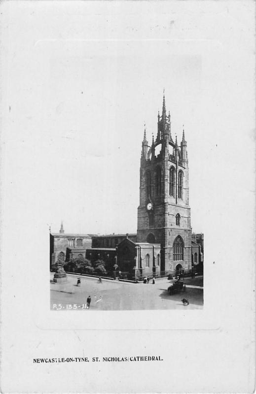 BR80780 newcastle on tyne st nicholas cathedral real photo  uk