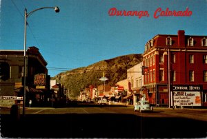 Colorado Durango Main Street Looking South