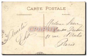 Old Postcard Villeneuve Sur Yonne Joigny Door