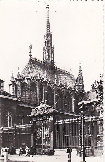 France Paris Palais de Justice et Sainte Chapelle Photo