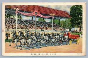 ROCHESTER NY GENESEE BREWING COMPANY ADVERTISING VINTAGE POSTCARD