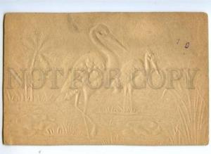 175970 HERON in Sun Vintage EMBOSSED card