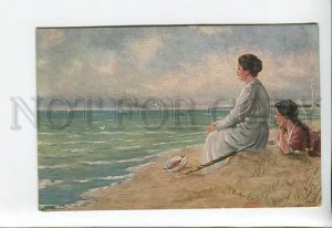 3176528 Dreaming Ladies Sea LIGHTHOUSE by HECKENDORP Vintage PC