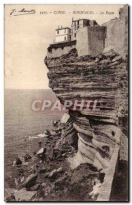 Old Postcard Corsica Corsica Bonifacio La Roque