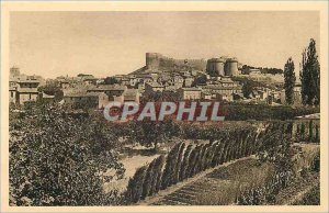 Old Postcard La Douce France Villeneuve Avignon (Gard) Le Chateau Fort