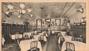 New York City NY~Luchow's Restaurant Dining Room~19020s E R Trott Postcard