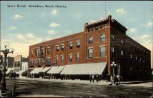 Aberdeen SD Ward Hotel c1910 Postcard rpx