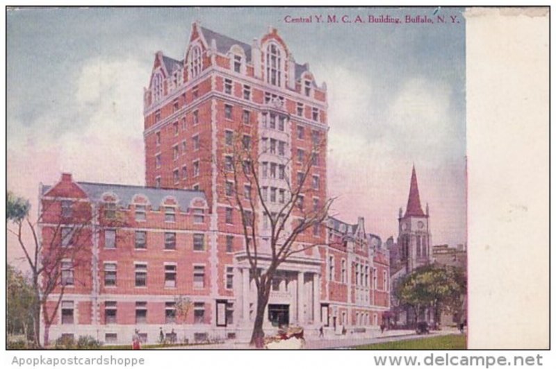 New York Buffalo Central Y M C A Building 1908