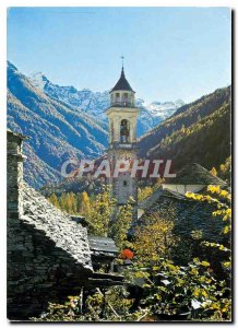 Postcard Modern II Pittoresco Ticino Sonogno Valle Verzasca