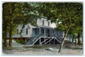 1908 Children Delight Beulah Home Orphanage Exterior Boone Iowa Vintage Postcard