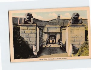 Postcard Citadel Gate, Halifax, Canada