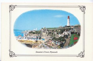 Devon Postcard - Smeaton's Tower - Plymouth    9724