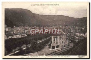 Old Postcard La Bourboule Puy General View from Big Foot