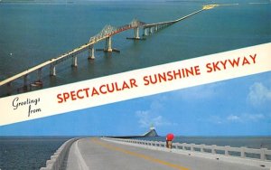 Greeting from Spectacular Sunshine Skyway Misc, Florida  