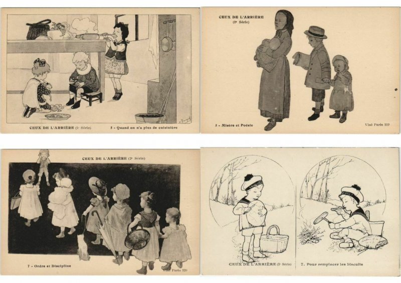 MARYEL ILLUSTRATEUR CHILDREN & TOYS Incl. PROPAGANDA WW1 44 CPA (L4034)