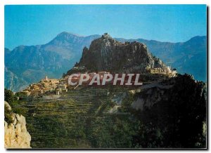 Modern Postcard Sainte Agnes Alpes Maritimes Most High Coast Village Europe