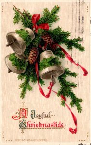 Joyful Christmastide With Bells 1914 Winsch