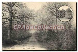 Postcard Old Foret Vibraye