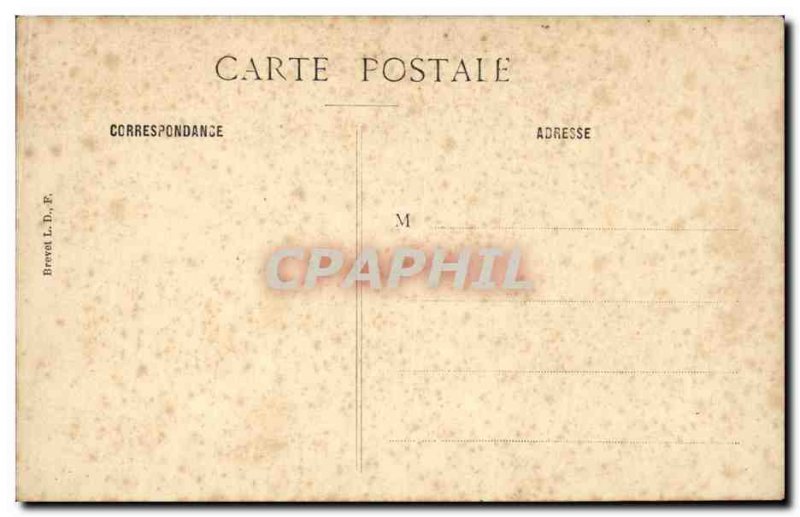 Paris 4 - Hotel de Sens Old Postcard -