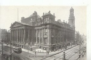 Lancashire Postcard - Royal Exchange - Manchester - Ref 14008A