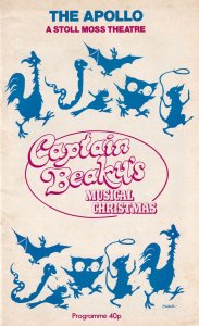 Captain Beaky Musical Christmas Twiggy Theatre Programme