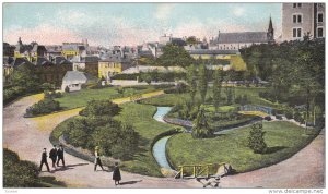 RENNES, Vue generale pride du Jardin des Plantes, Ille et Vilaine, France, 00...