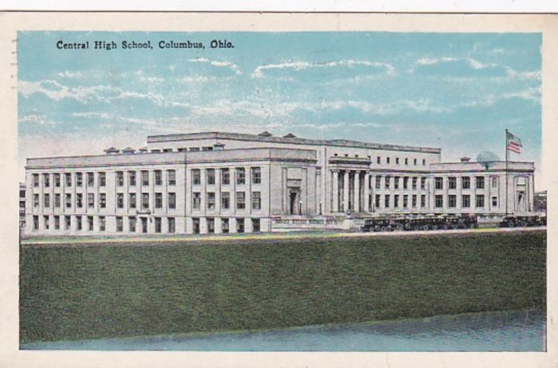 Ohio Columbus Central High School 1927