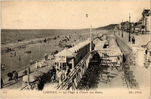 CPA Cabourg La Plage a l'heure des Bains FRANCE (1286551)