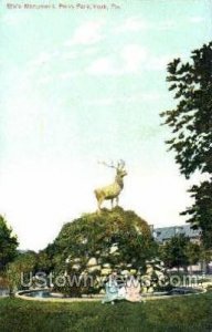 Elk's Monument, Penn Park - York, Pennsylvania