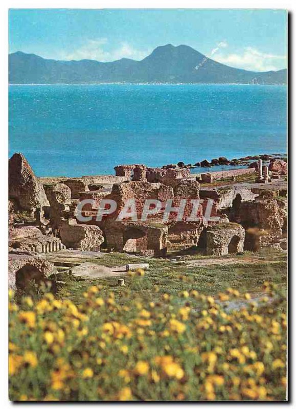 Postcard Modern Carthage Antonine Therme