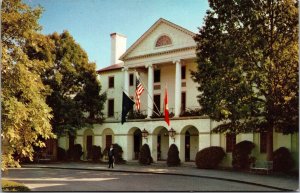 Vtg Virginia VA Williamsburg Inn Chrome View Hotel Postcard