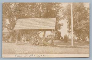 RUTLAND MA A.F.BROWN'S SANATORIUM 1907 ANTIQUE REAL PHOTO POSTCARD RPPC 