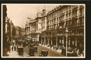 UK Postmarked 1934 London WO Regent Street London Photo Postcard