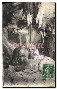 Old Postcard Cave of Betharram Joan of Arc on the Bucher