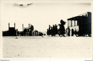 iran persia, ISFAHAN ISPAHAN اصفهان, Panorama Shah Mosque, Islam (1930s) RPPC