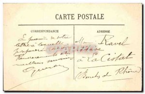 Old Postcard Paris Luxembourg Gardens