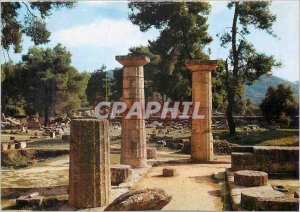 Postcard Modern Olympia Angle S E of the Heraion