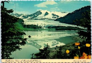 Postcard - Reflection View of Mendenhall Glacier - Alaska