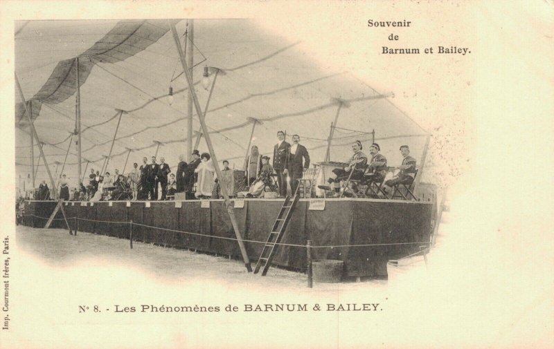 Circus - Souvenir de Barnum & Bailey The Greatest Show on Earth Postcard 04.15