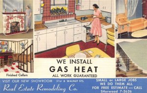 Philadelphia Pennsylvania Real Estate Remodeling Advertising Postcard AA72690