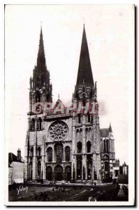 Postcard Old Chartres The Cathedral